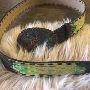 Guess leather belt